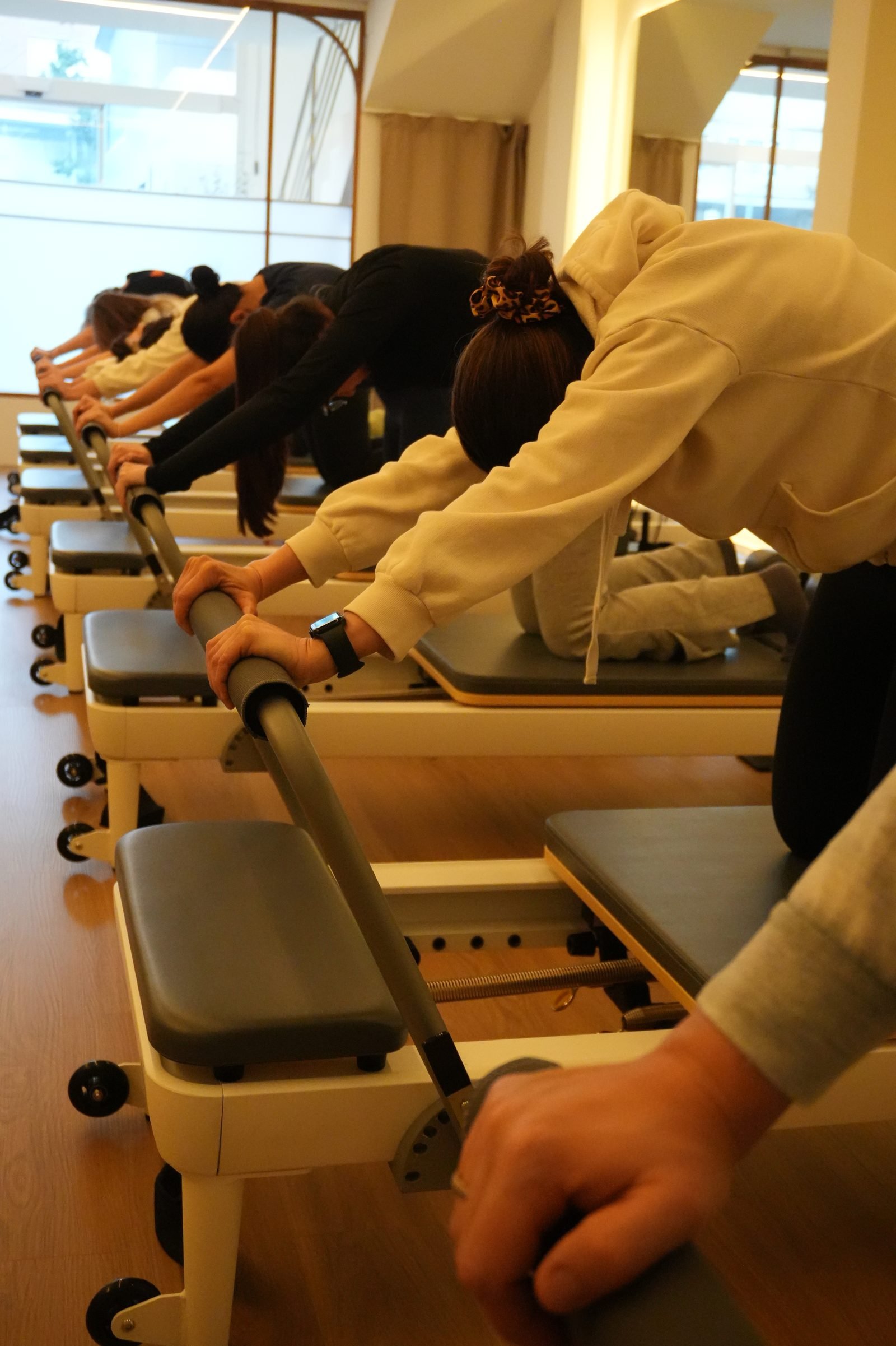 Reformer y Tower en Vita Pilates · Barcelona Pilates Reformer con torre Tower en Vita Pilates Studio, Barcelona